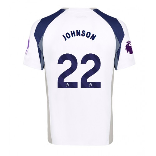 Lacne Muži Futbalové dres Tottenham Hotspur Brennan Johnson #22 2025-26 Krátky Rukáv - Domáci Lacne Muži Futbalové dres Tottenham Hotspur Brennan Johnson #22 2025-26 Krátky Rukáv - Domáci